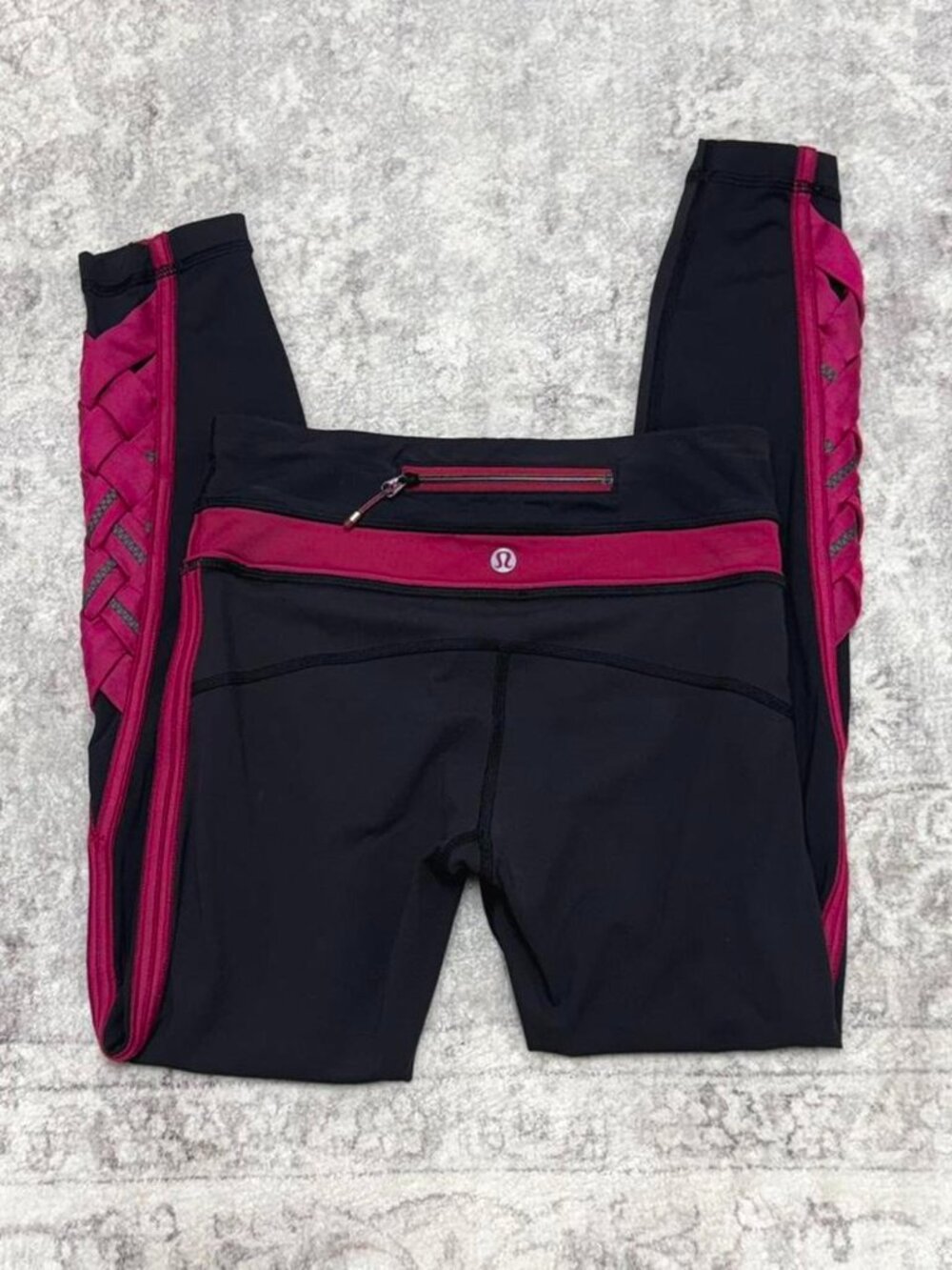 y2k Lululemon leggings pace tight weave pant